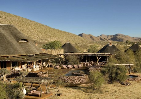 Eight villas provide picturesque accommodation at Tswalu Kalahari Reserve, South Africa